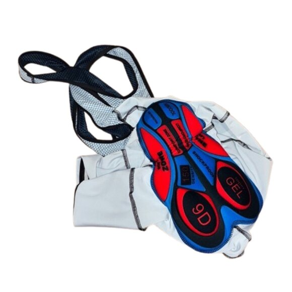 Specialized Men’s Bib Shorts Cycling used padded sleeveless Air Cool Super GEL 9 - Picture 4 of 9